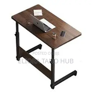 Adjustable Bedside Laptop Table Desk With Wheel
