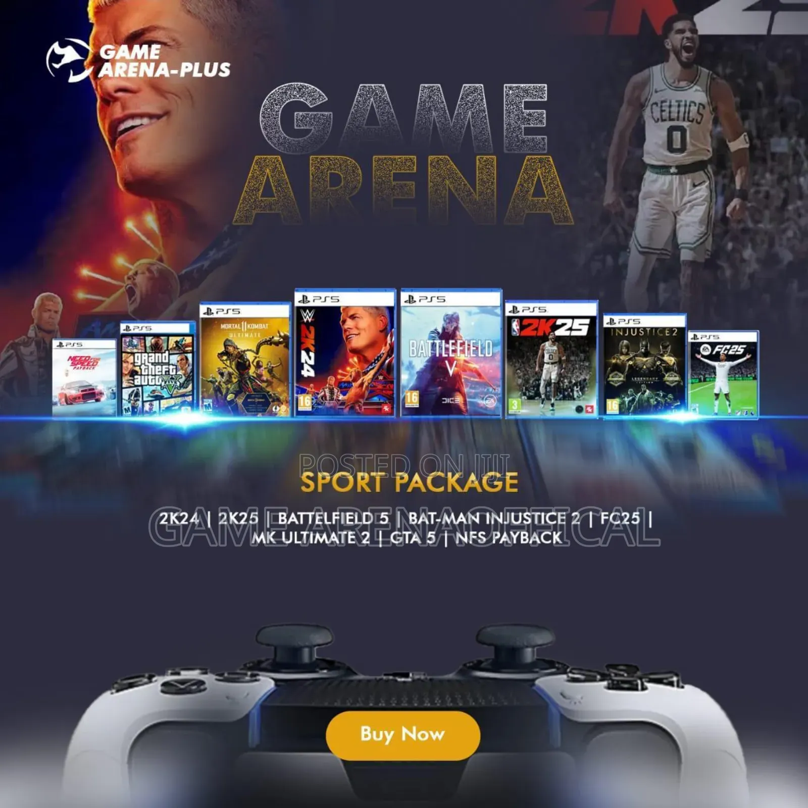 Ps5 Sport Game Package – 8 Hot Titles Loaded