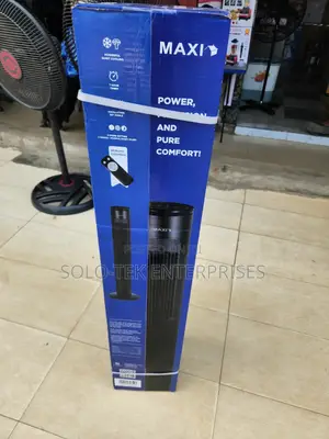 Maxi Tower Fan Black 40"