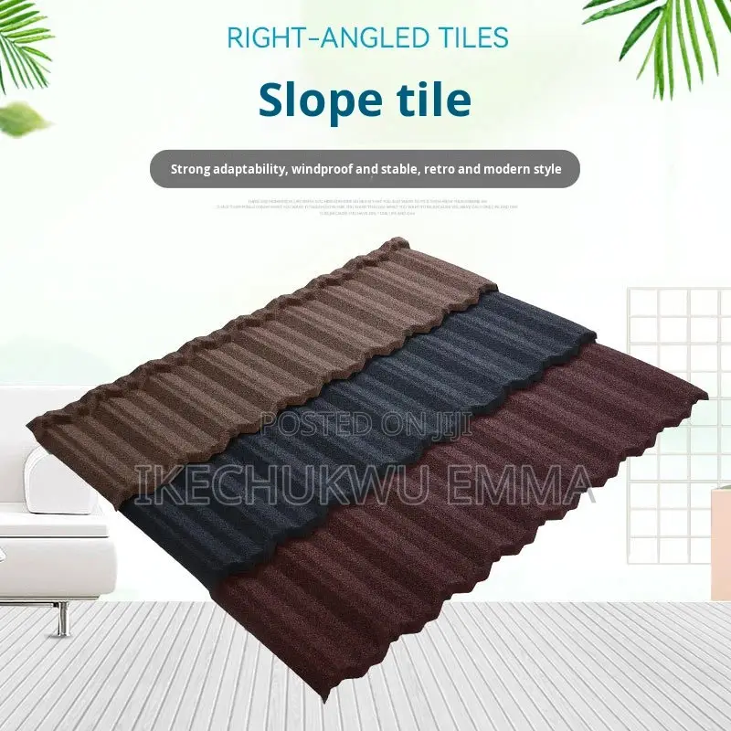 Emmanab Tile Classic Quality Metal Stone Coat Roof Sheet Or Metro Tile in Ikeja ...