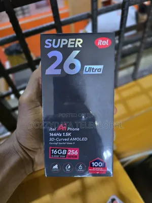 New Itel S26 Ultra 256 GB