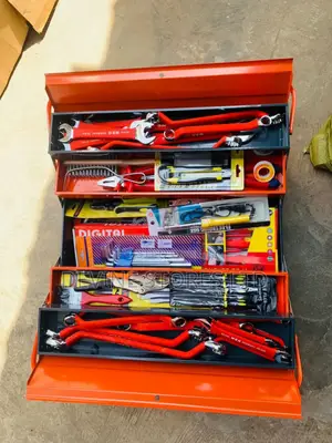 Complete Sets Electrical Tools Box