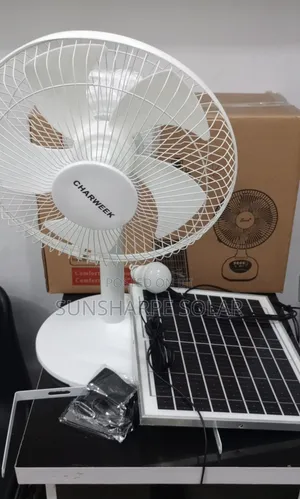 Solar Table Fan