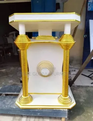 2 Pillar Church Pulpit