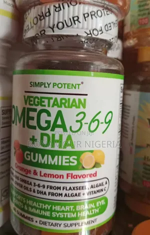 Vegetarian Omega 3-6-9 + Dha Gummies X 60