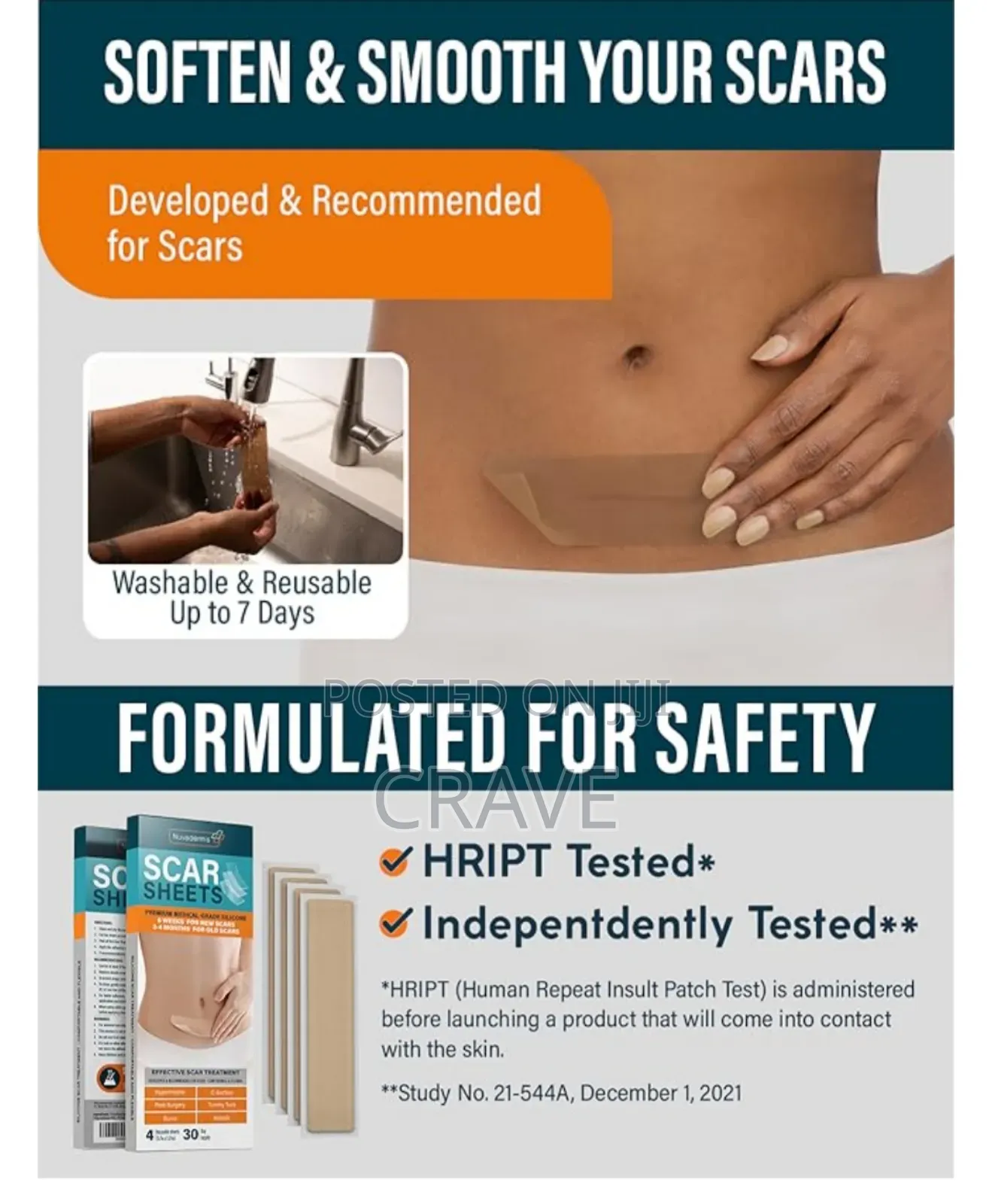 Kormesic Scar Sheet Treatment (1pcs)