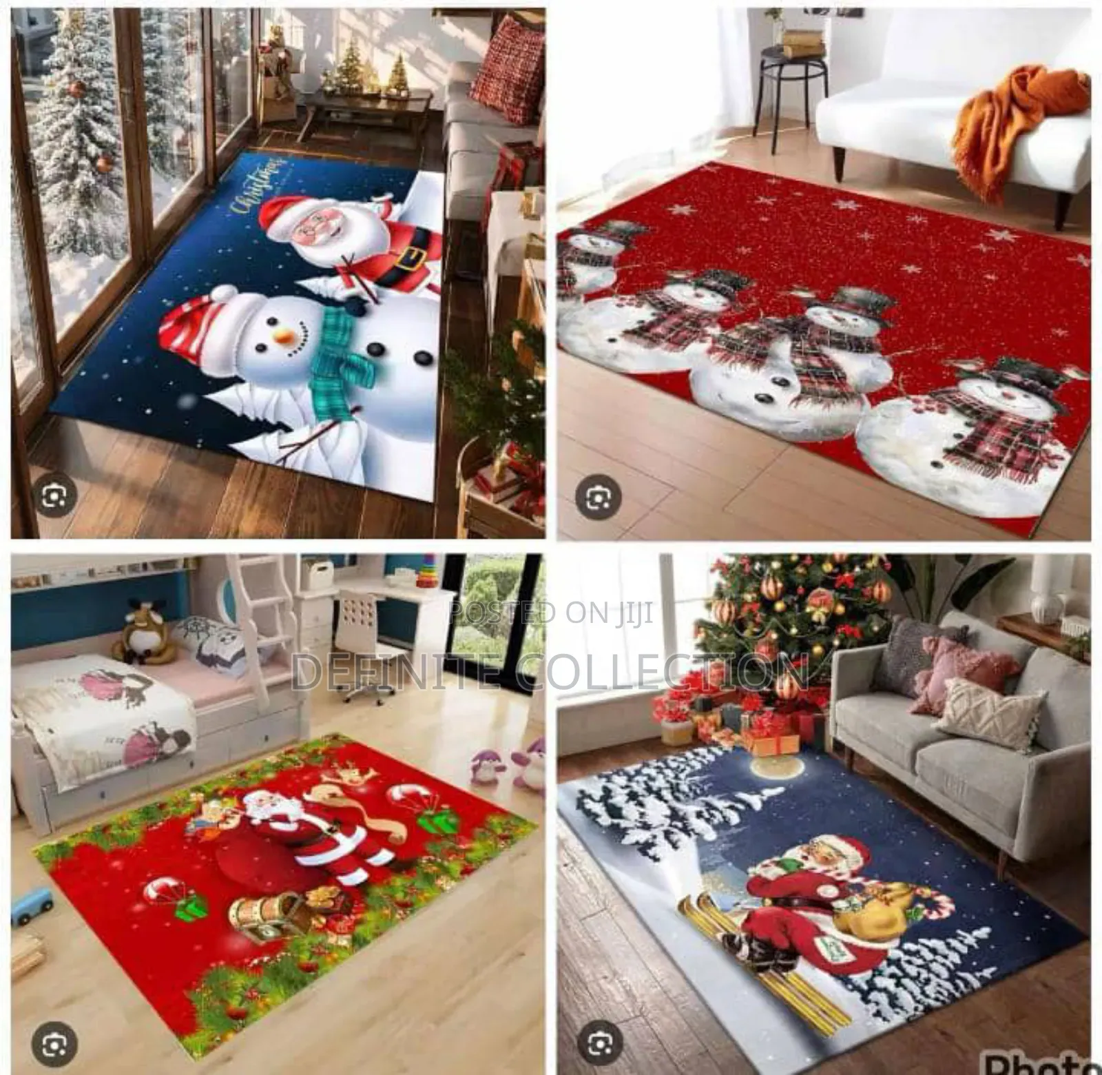 Merry Christmas Centre Rug