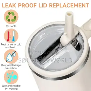 Stanley Lid Replacement Cover With Straw
