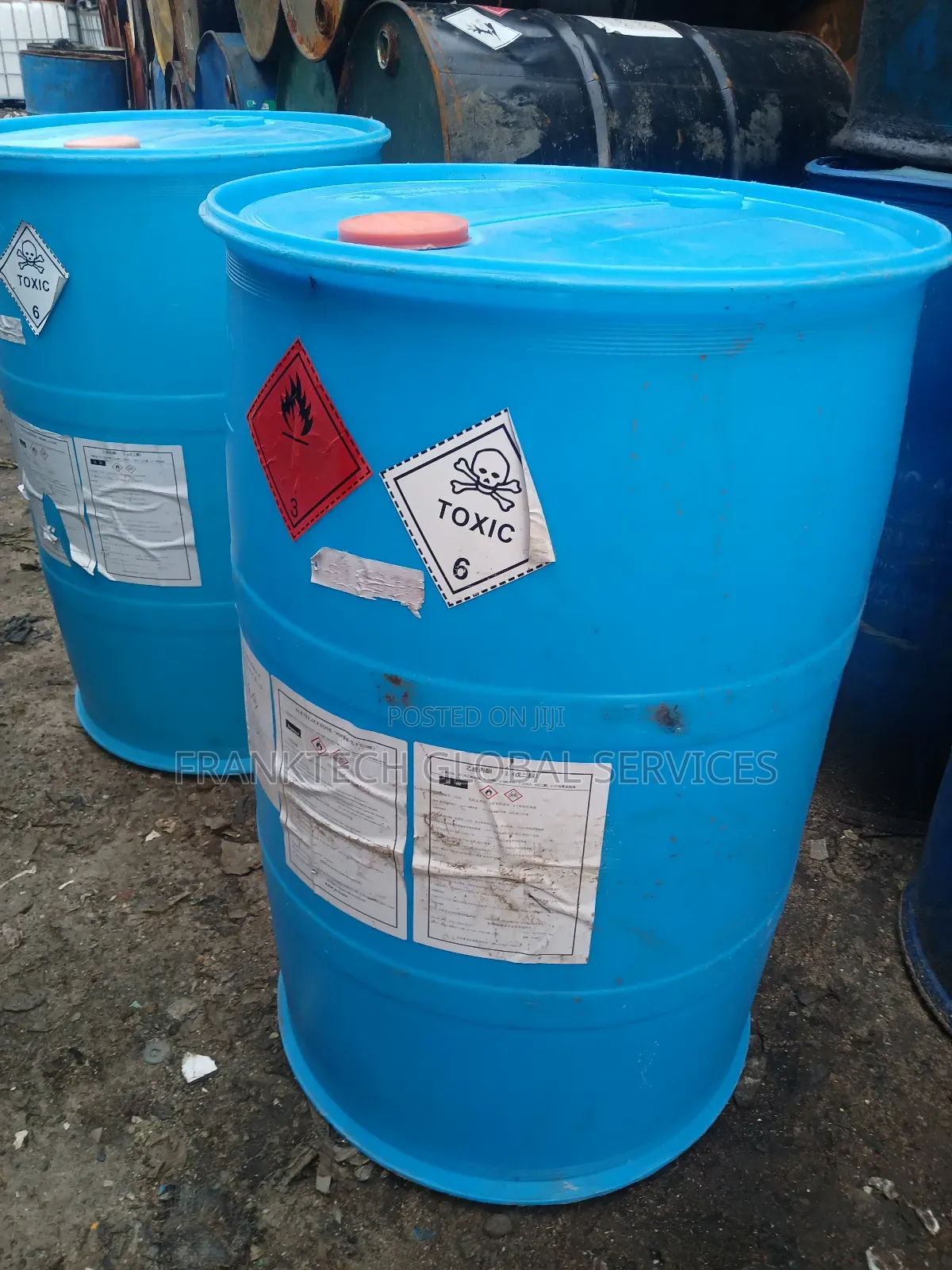 Empty Plastic Drums 220l