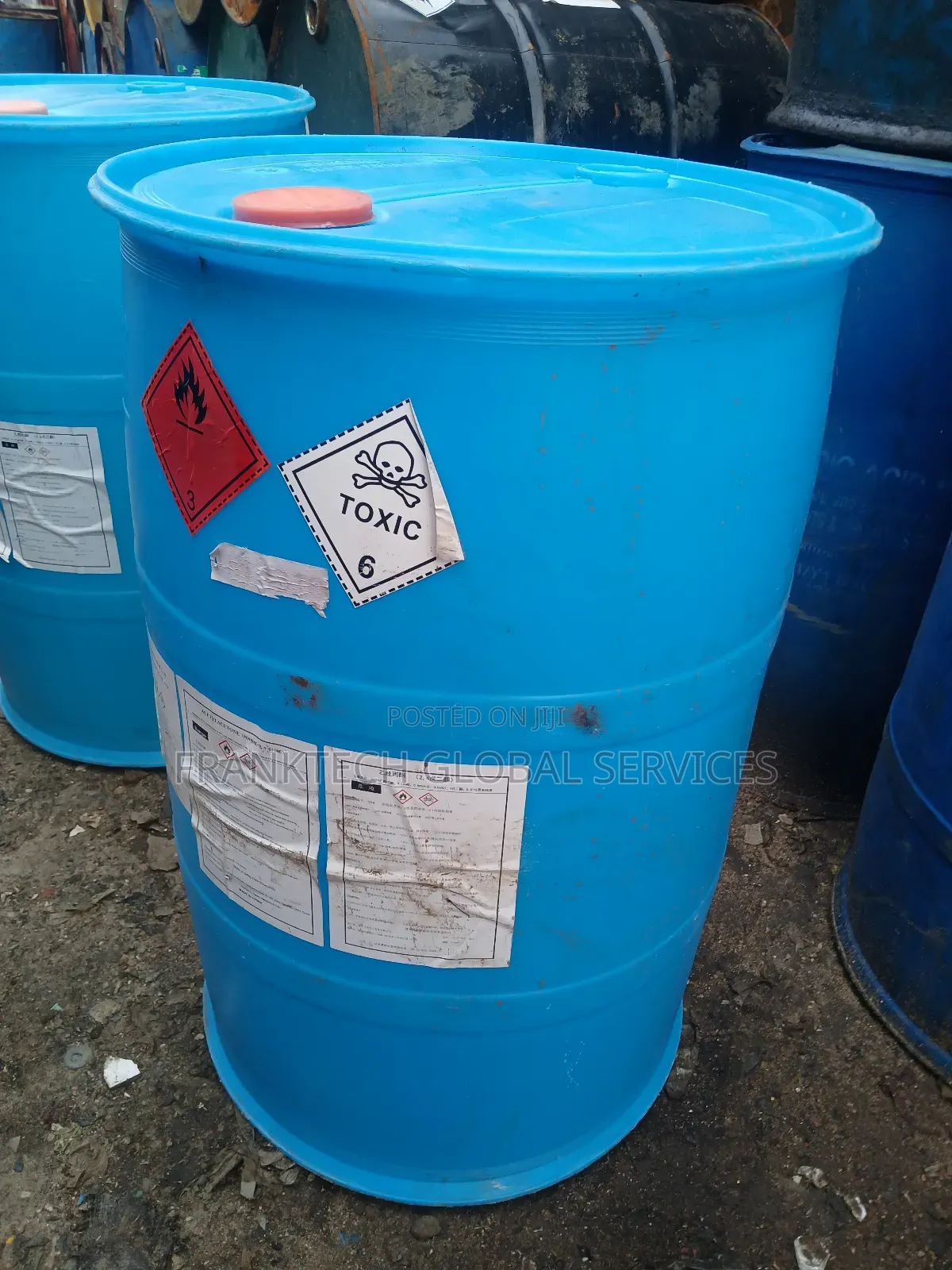 Empty Plastic Drums 220l