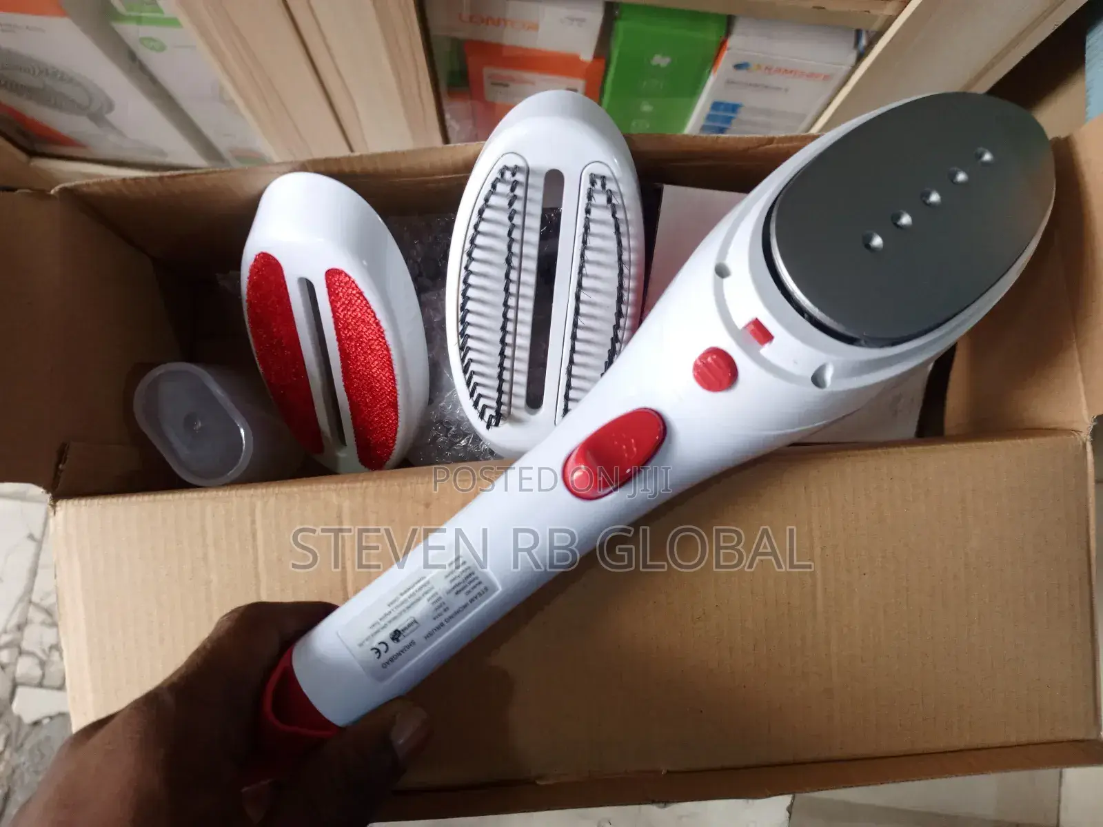 Steam Ironing Brush / Portable Garment Steamer