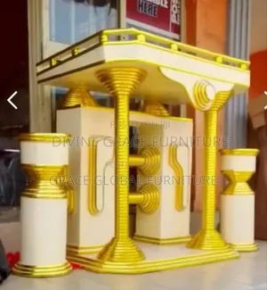 Pulpit and Flowers Vase