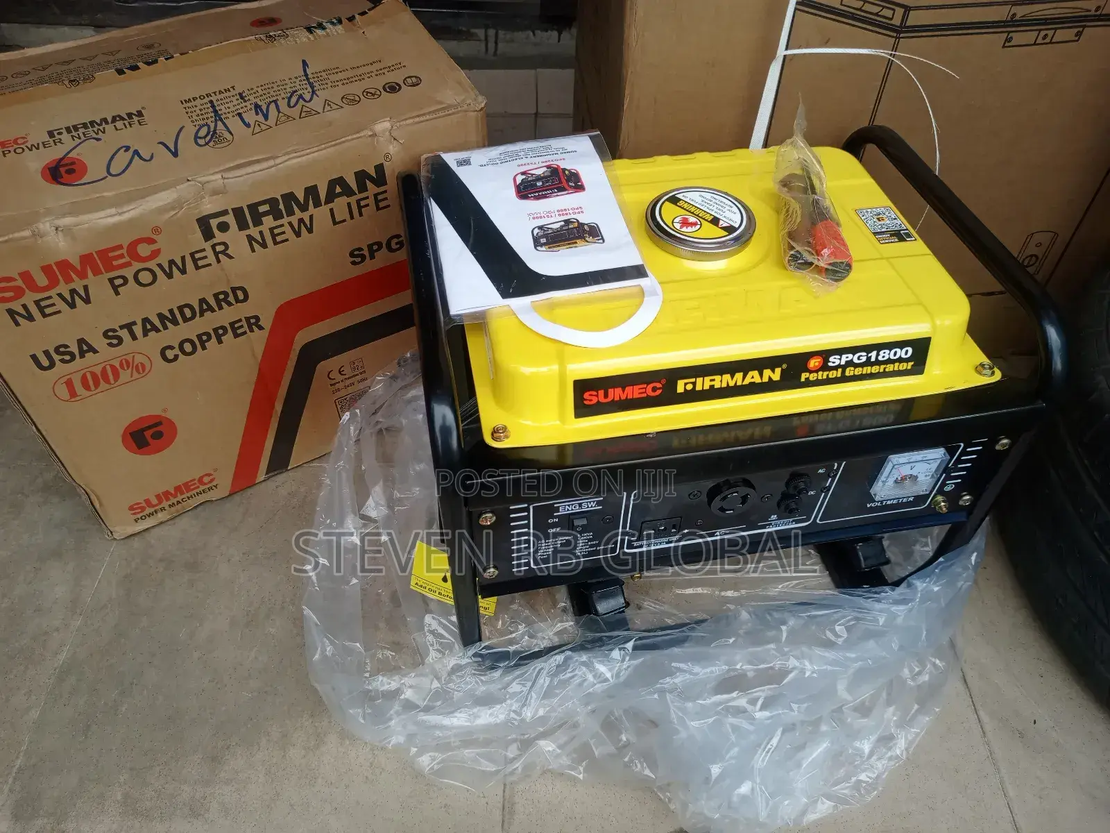 Sumec Firman 1.8kva Copper Generator (Spg1800 Pro Max)