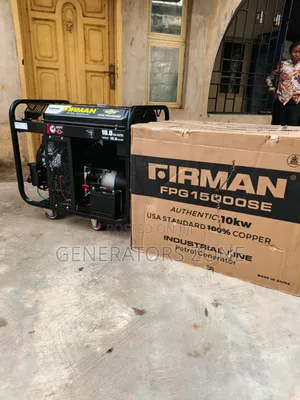 Firman 10kva Power Generator Set in Fpg15000se Model - Low Noise