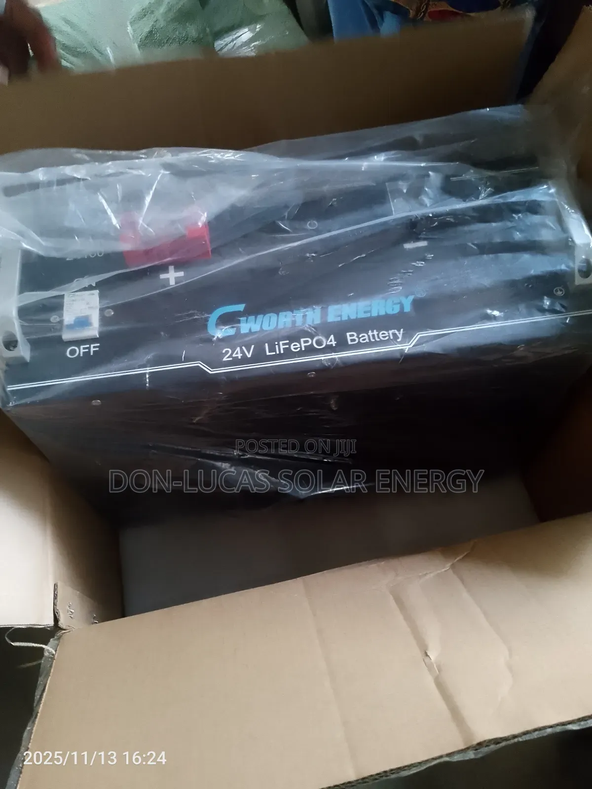 C Worth Lithium Ion Battery 2.5kwh 24v