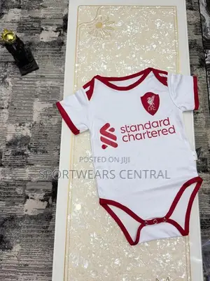 2025-2026 Liverpool Away White Baby Jersey