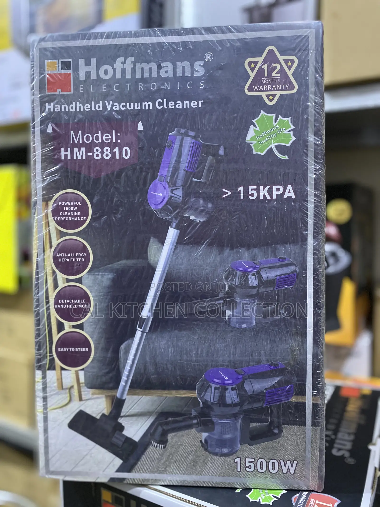 Hoffman Corded Handheld Vacuum Cleaner