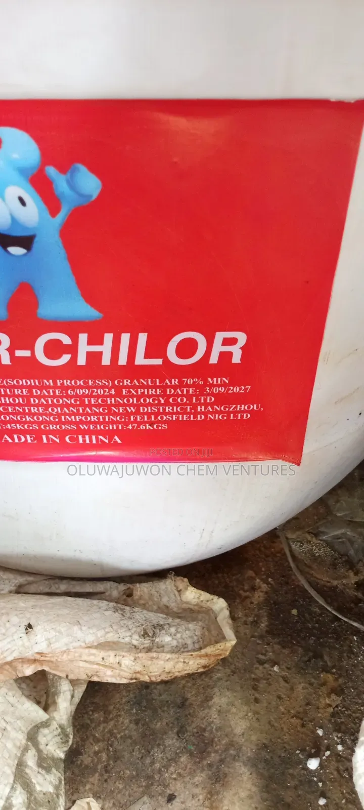 Calcium Hypochlorite/Chlorine