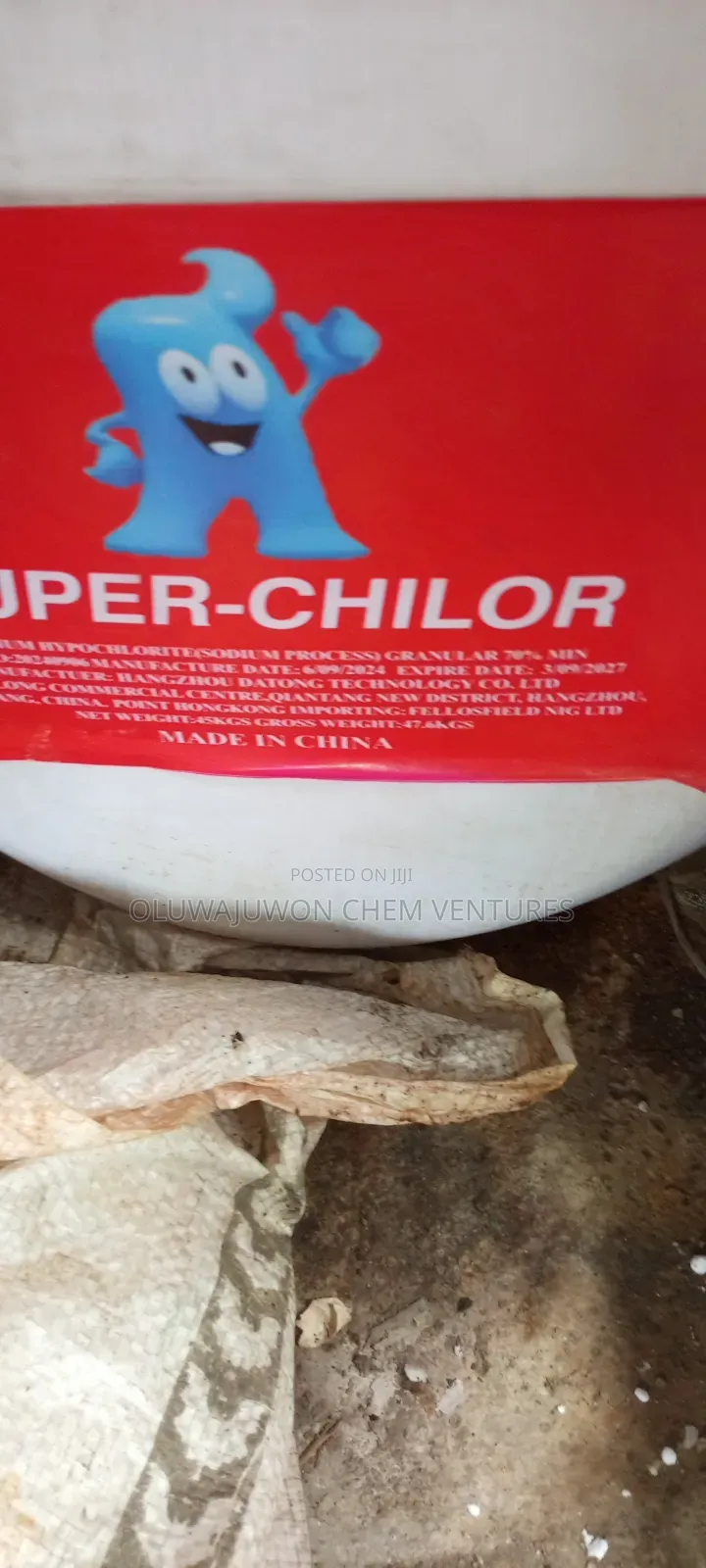 Calcium Hypochlorite/Chlorine