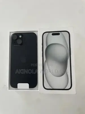 New Apple iPhone 15 128 GB Black