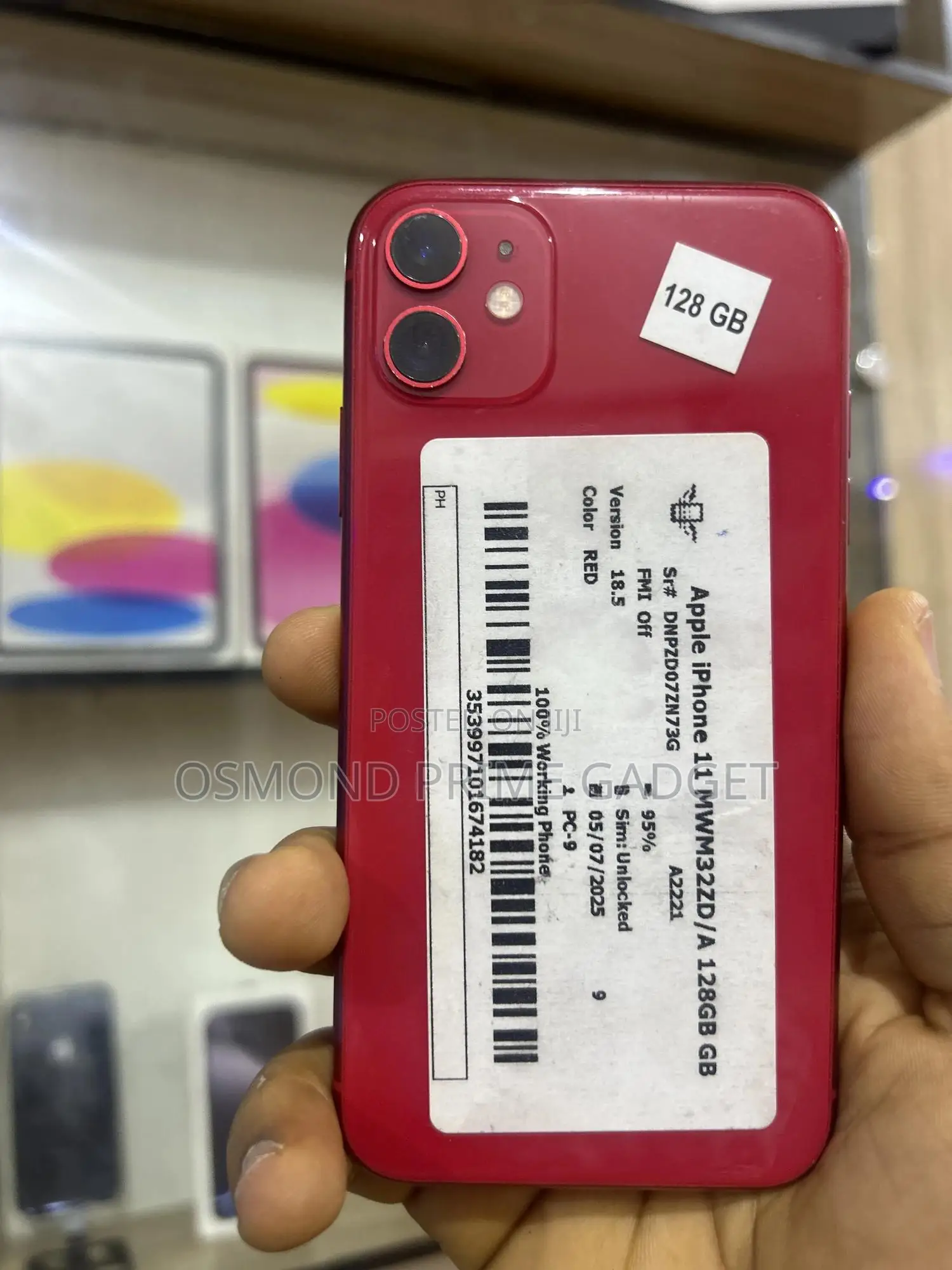 Apple iPhone 11 128 GB Red