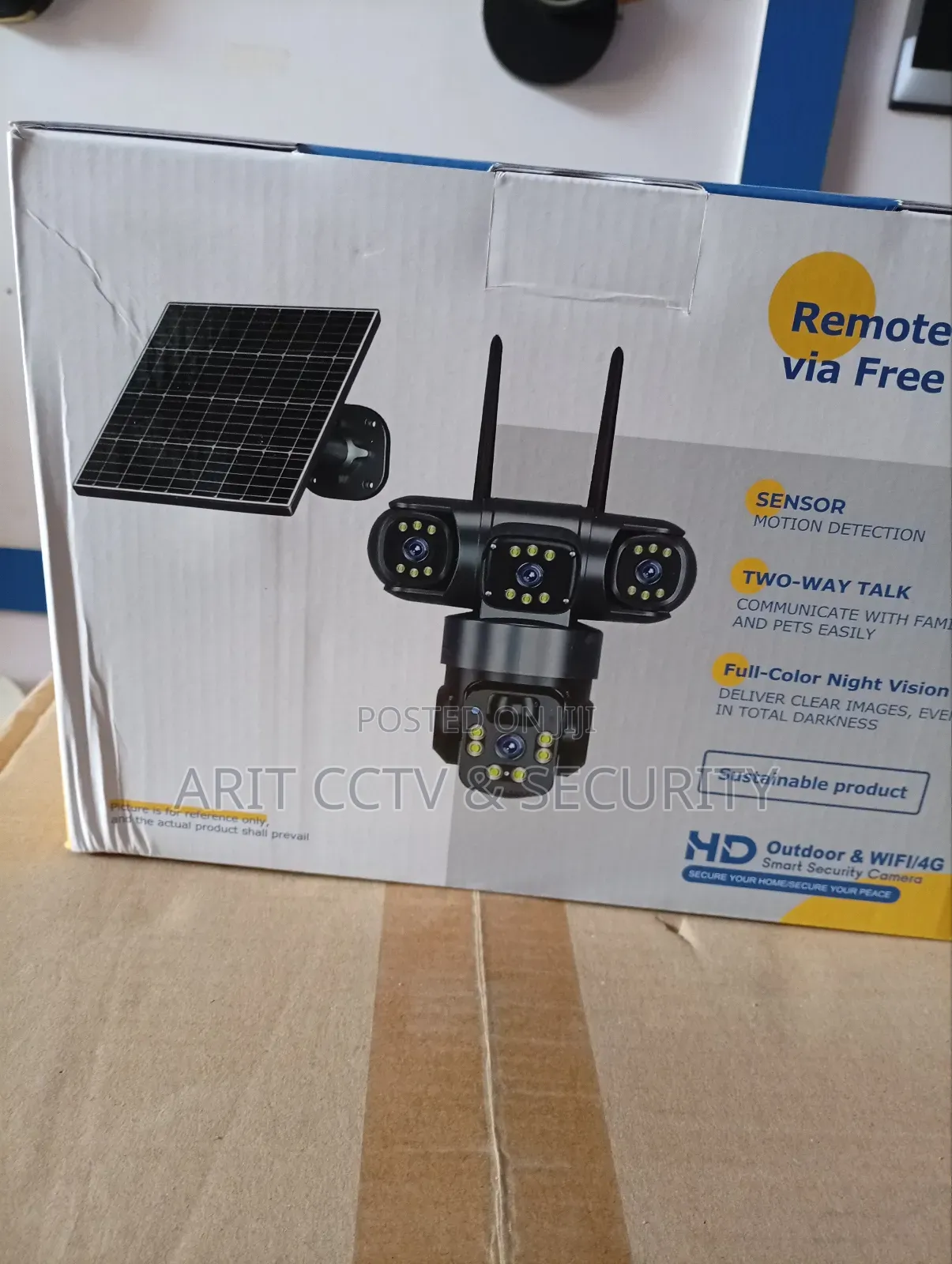 Solar Camera(Triple Lens)