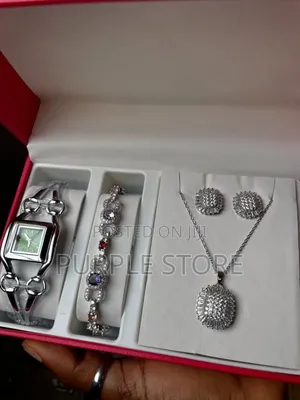 Quality Women's Watch and Jewelry Set as Seen