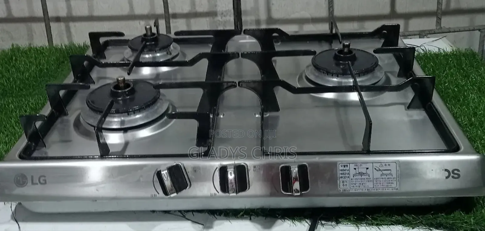 Table Gas Cooker Lg Inbuilt (Used)