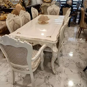 Your Quality Imported Royal Dining Set by 6 With Marble Top