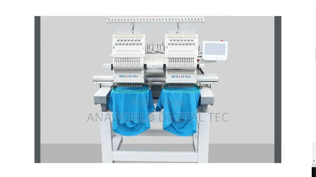 Double 2heads Holiauma Embroidery Monogramming Machine