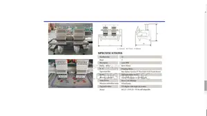 Double 2heads Holiauma Embroidery Monogramming Machine