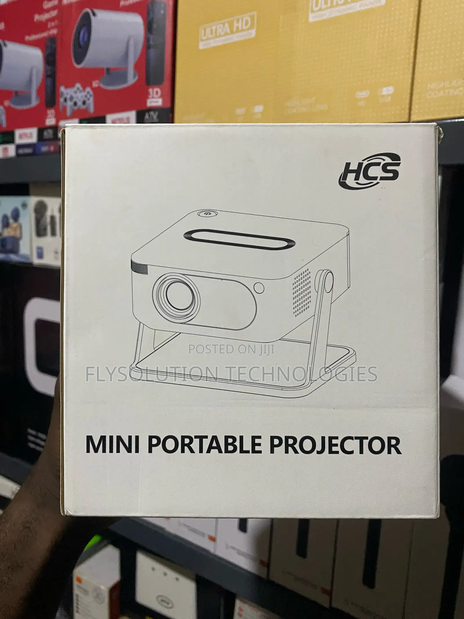 HCS Portable Mini Android Projector - Android 11
