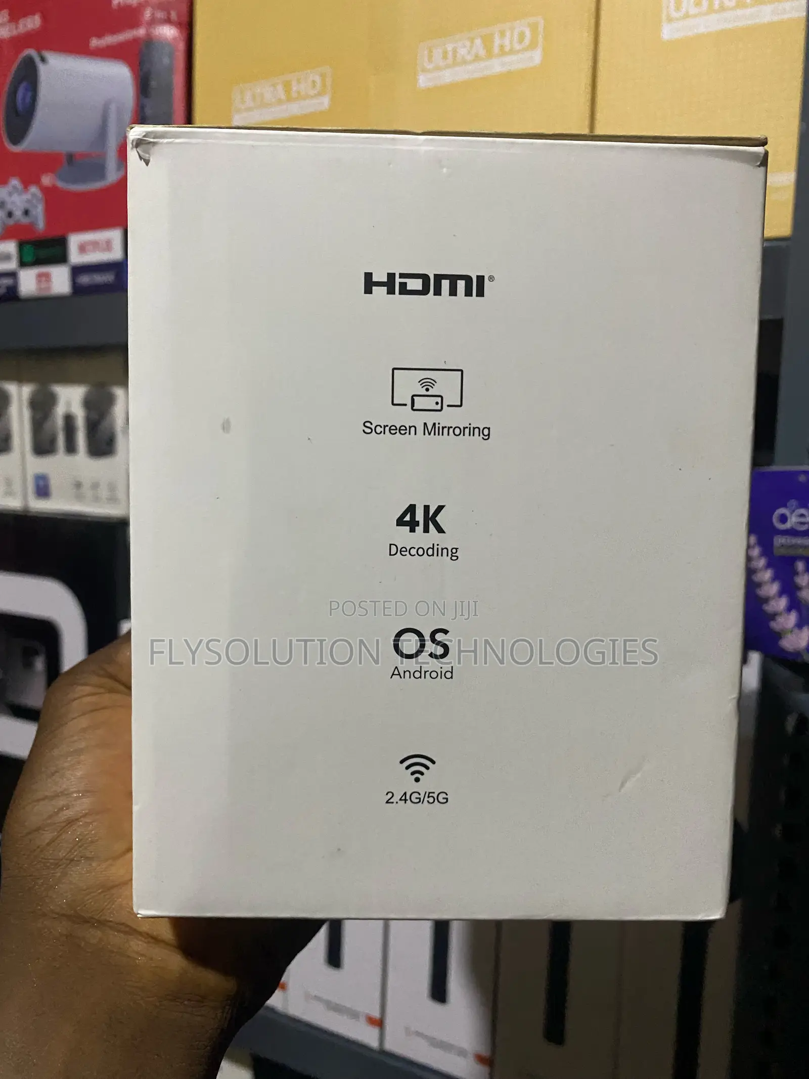 HCS Portable Mini Android Projector - Android 11