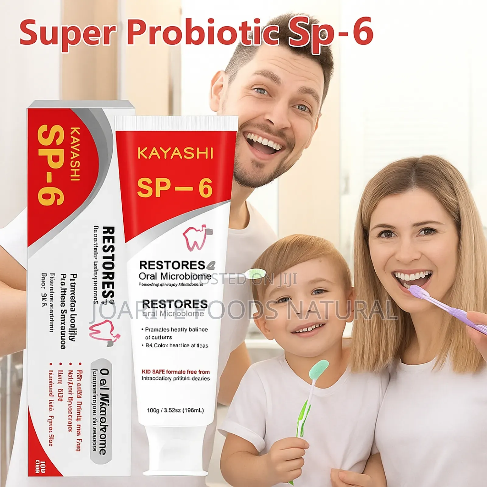 Sp-6 Probaotics Toothpaste