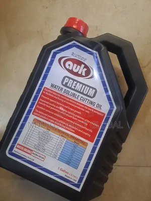 Auk Premium Water Soluble Cutting Oil.
