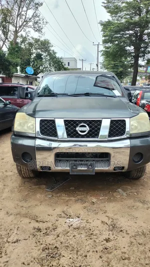 Nissan Titan Crew Cab SE 4x4 2009 Gray