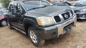 Nissan Titan Crew Cab SE 4x4 2009 Gray