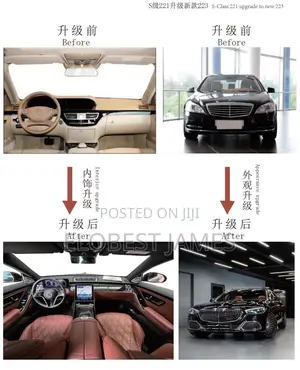Mercedes Benz S Class W221 Upgraded To W223 2025