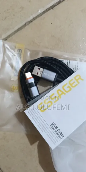 Essager 100w Type C to C Cable.