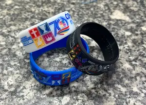 Silicone Glow in the Dark Wristbands