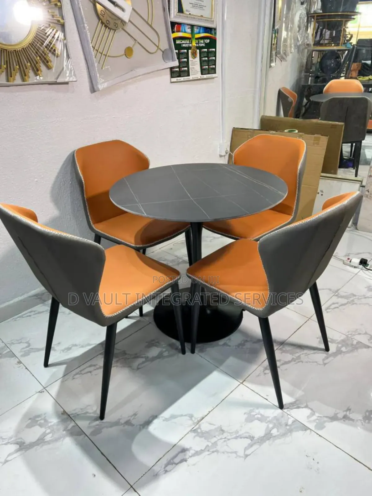 4 Seater Marble Dining