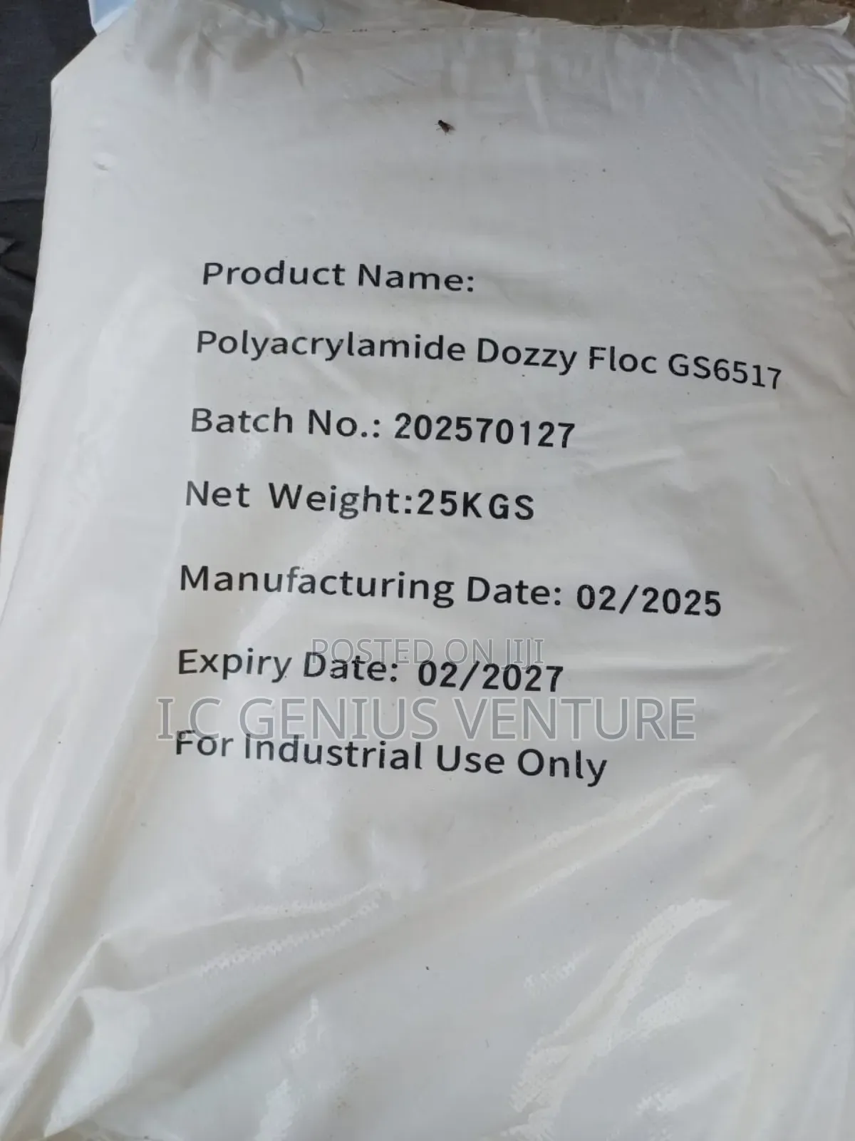 Polyacrylamide or Polyelectrolyte