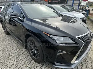 Lexus RX 350 F Sport AWD 2016 Black