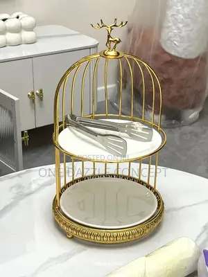 2tier Ceramic Display Stand /Cake Stand