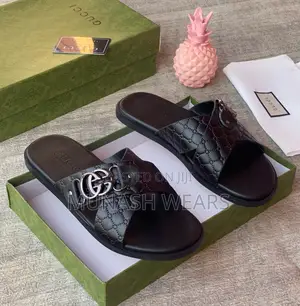 Gucci Leather Slipers 40-46 Available Cross Design