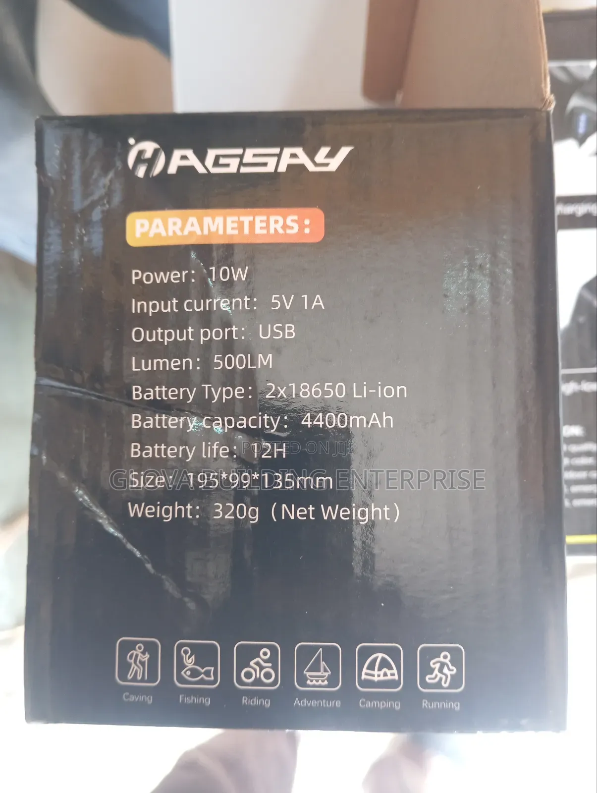 3000mah 4400mah Security Touch Light