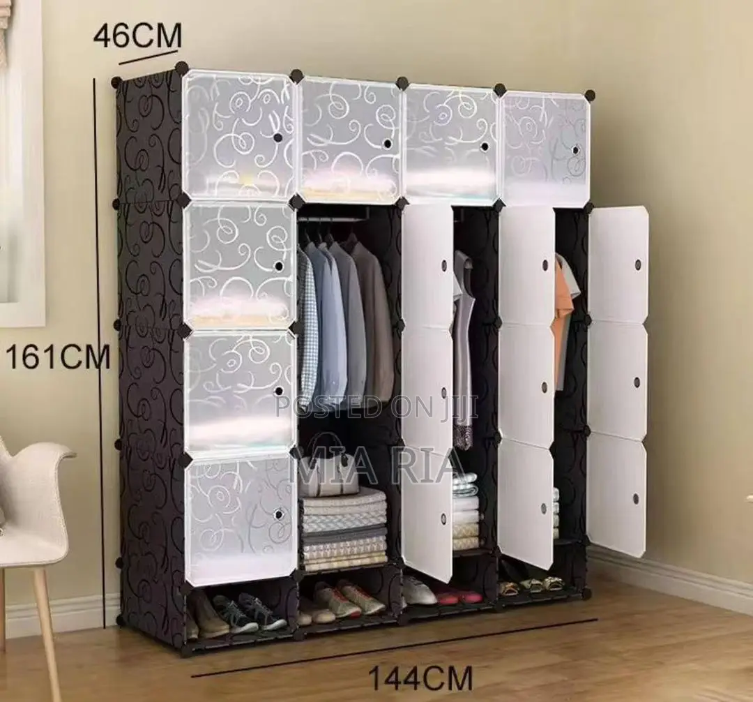 High Quality Plastic Clothes Wardrobe Storage