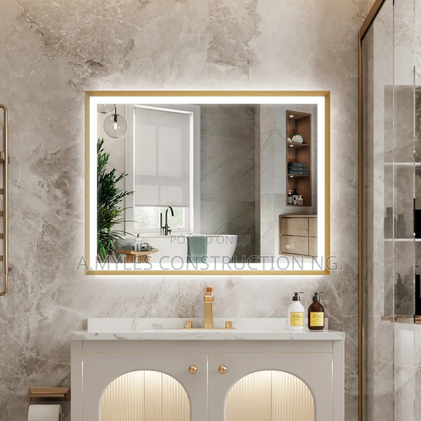 800/600 Led Mirror
