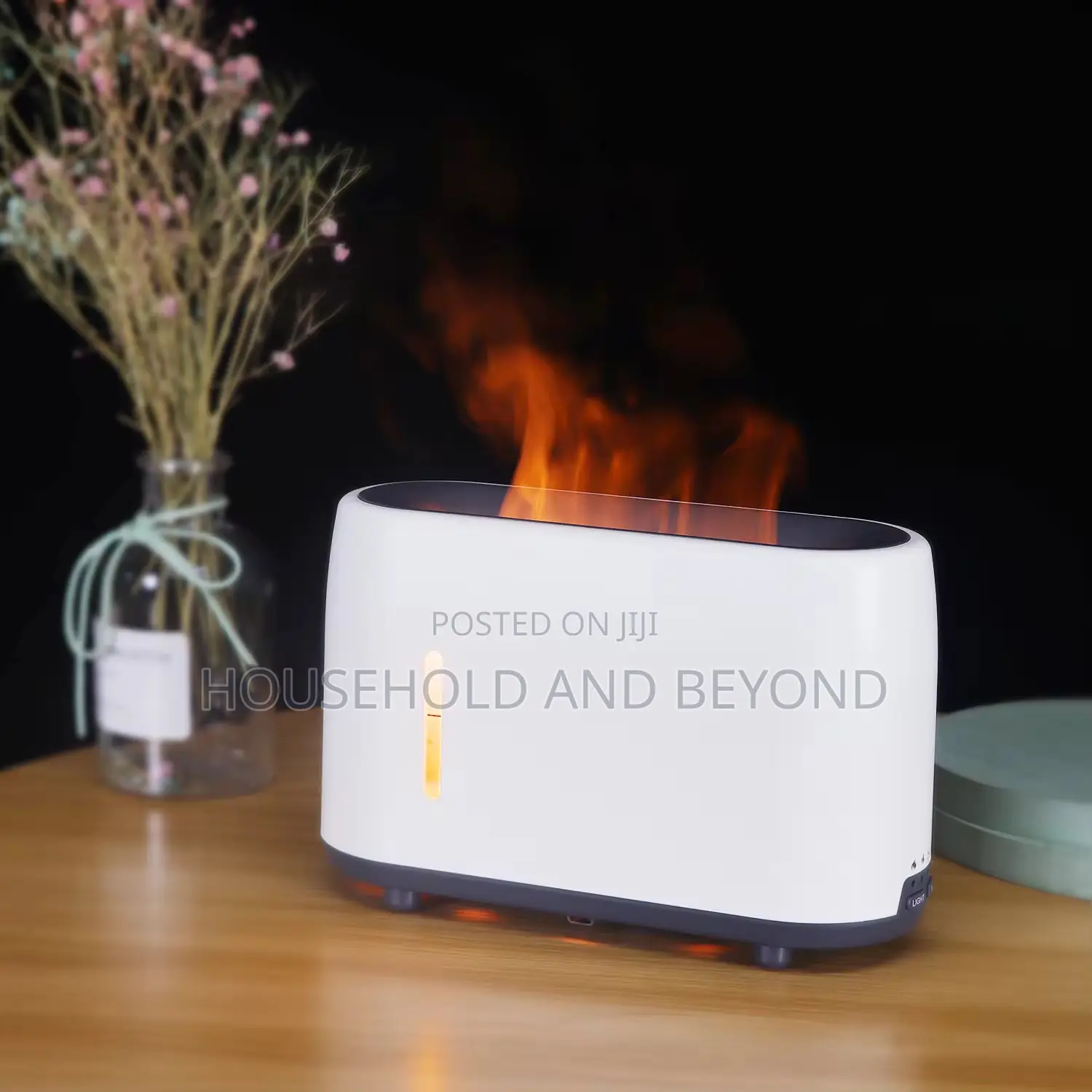 Remote Control Flame Aroma Diffuser Ultrasonic Air Humidifier