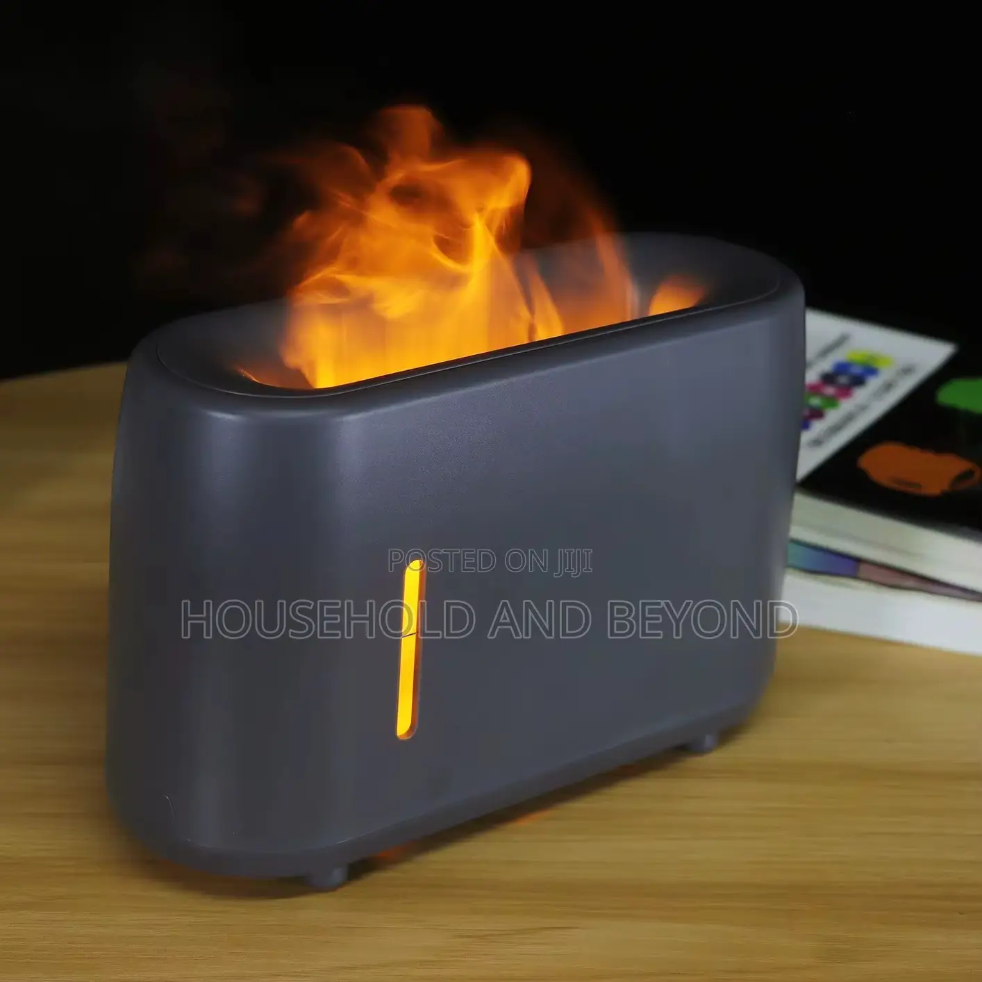 Remote Control Flame Aroma Diffuser Ultrasonic Air Humidifier
